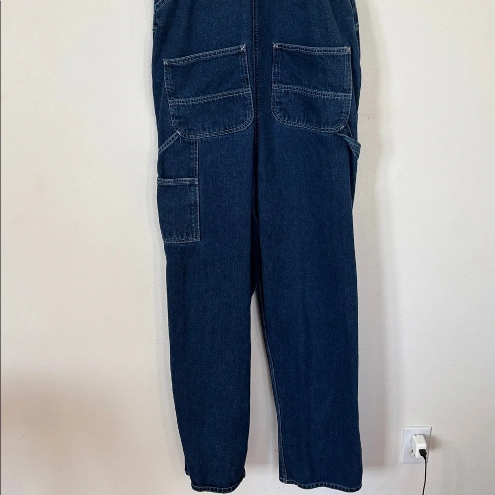 Carhartt Blue Denim Overalls Size 34 - Picture 6 of 16